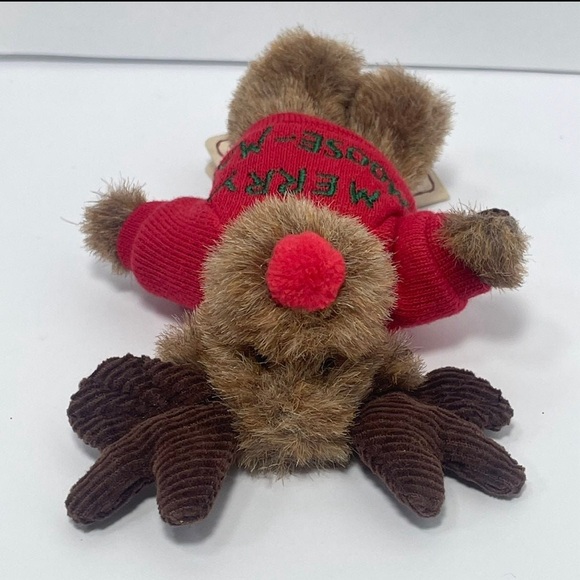 NWT Boyds Bears Reindeer Mini “Merry Moose-Mas” Reindeer - Picture 5 of 11